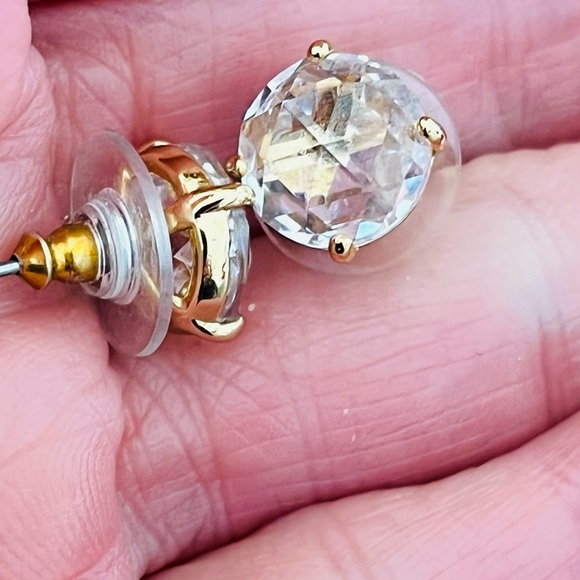 Kate Spade Crystal Studs Pierced Earrings - Picture 2 of 7